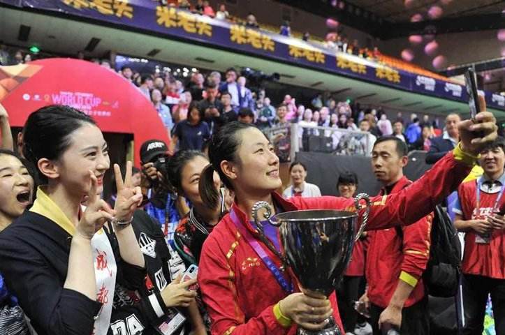 女乒世界杯日本小将夺冠 女乒横扫日本世界杯九连冠